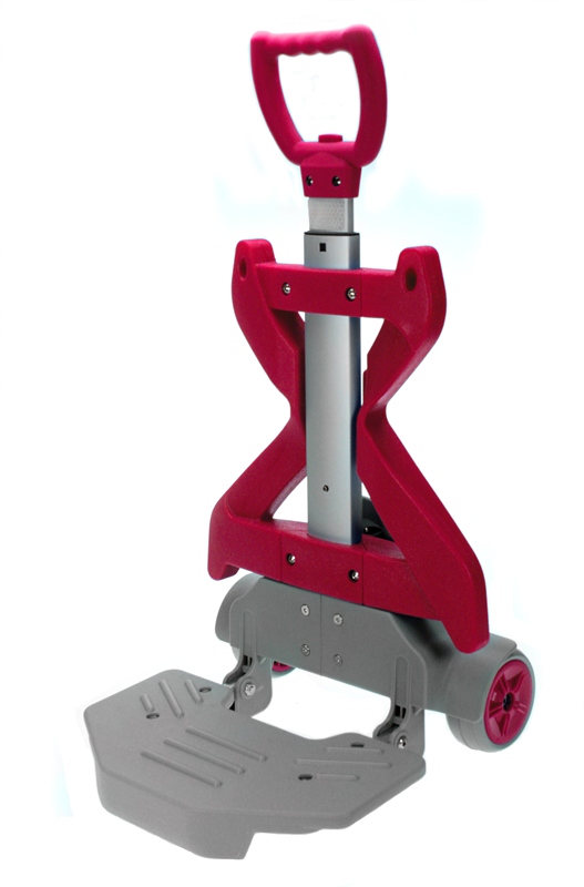 Sklopný vozík na tašku GO EASY ONE černý