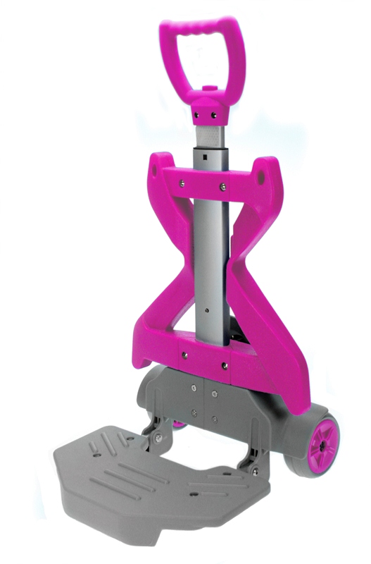 Sklopný vozík na tašku GO EASY ONE černý