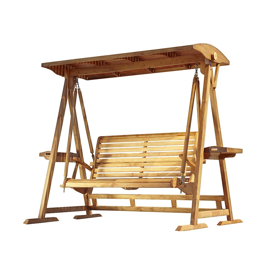 AVANTI III - teaková houpačka, lavice 180 cm Fakopa 