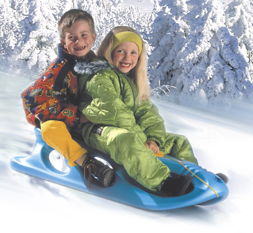 KHW Snow Shuttle sáně černá