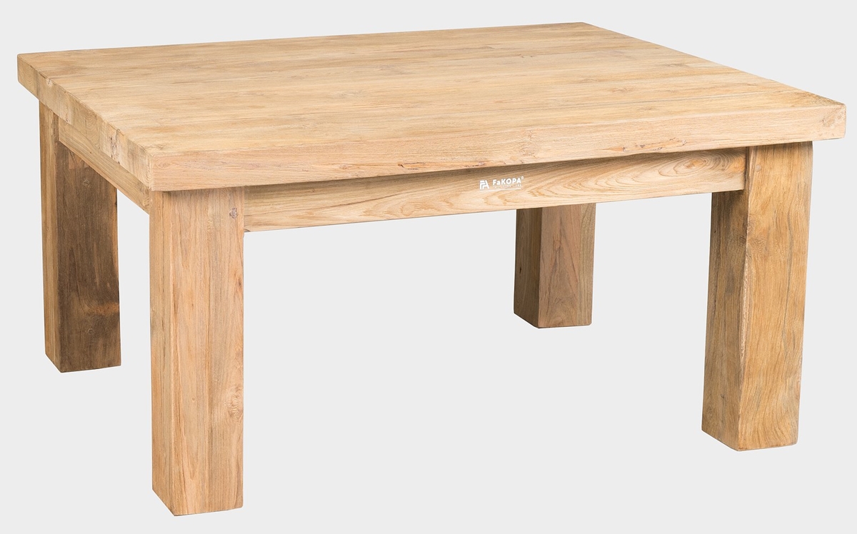 STŮL BOB - konferenční stůl 140x70x50 z recyklovaného teaku Fakopa