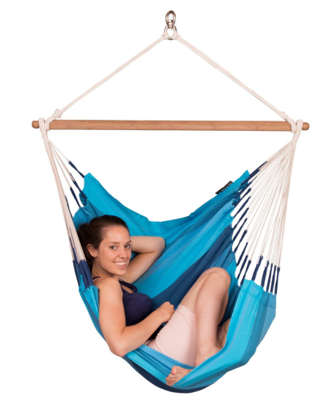 Houpací sedačka - La Siesta Orquídea Basic lagoon