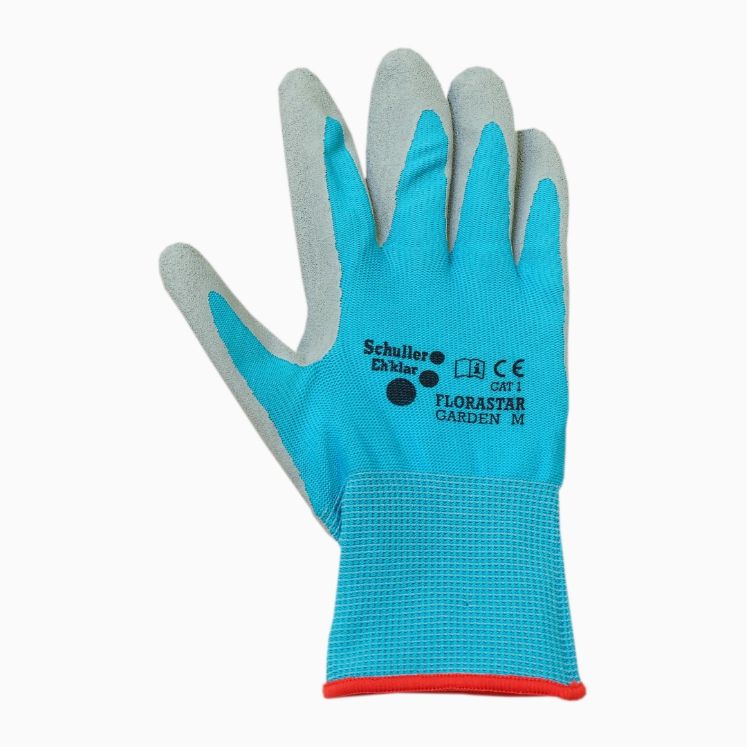 Rukavice FLORASTAR MINI, zahradní, dětské, s latexovým povrchem a úpletem, velikost 5