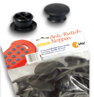 KHW Protiskluzové špunty pro Snow Shuttle černá