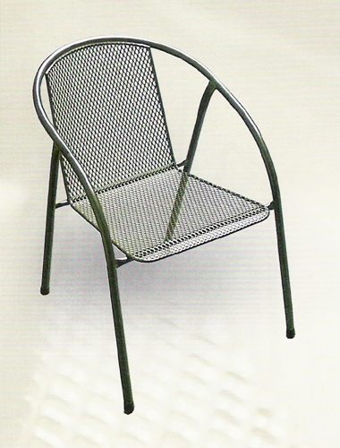Zahradní nábytek - křeslo IRIS kovová židle U005 UNIKOV