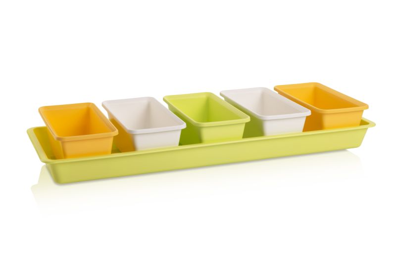PLASTKON Truhlík Minigarden 60 Spring Mix