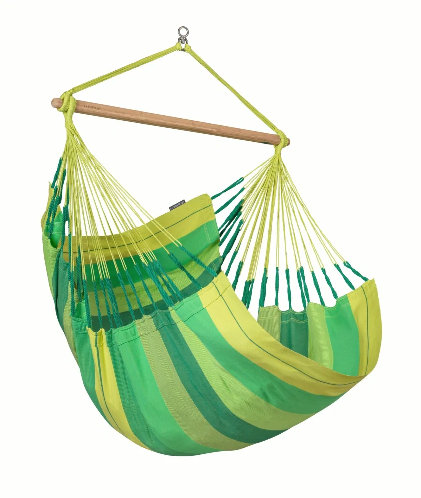 Houpací sedačka - La Siesta Habana Comfort Stripes jungle