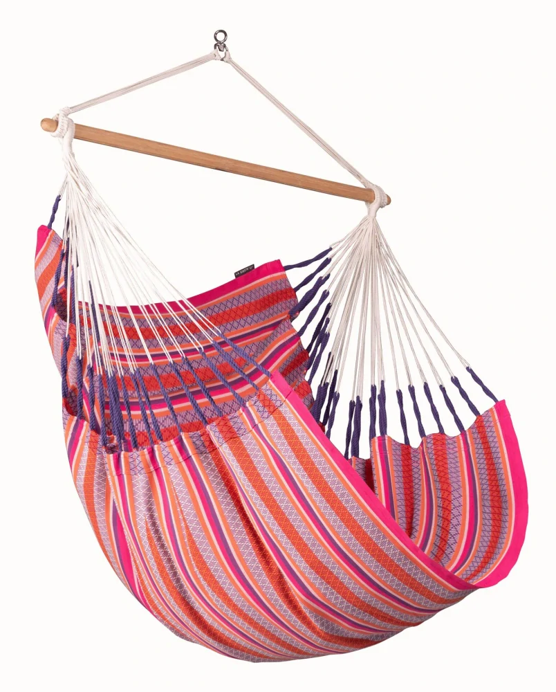Houpací sedačka - La Siesta Habana Comfort Pattern flamingo