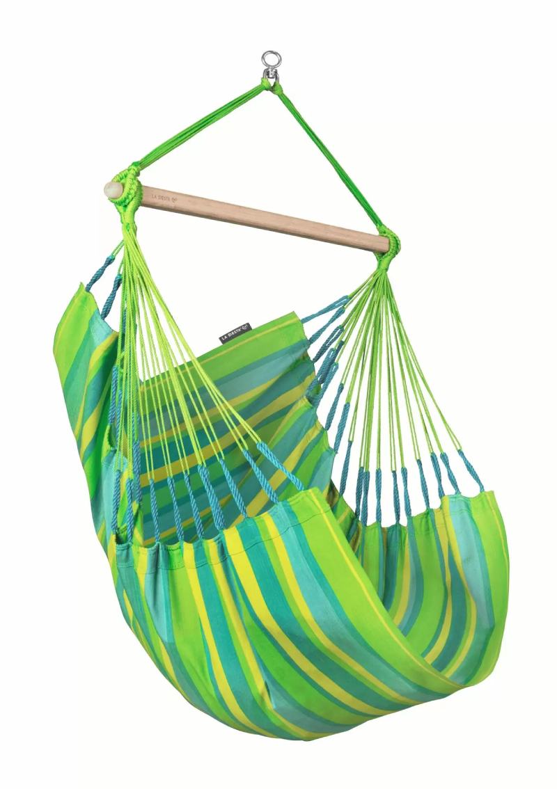 Houpací sedačka - La Siesta Domingo Basic Caribic lime