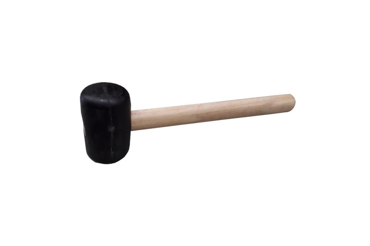 Palice gumová PROFI 0,8 kg, 65 mm, dřevěná násada