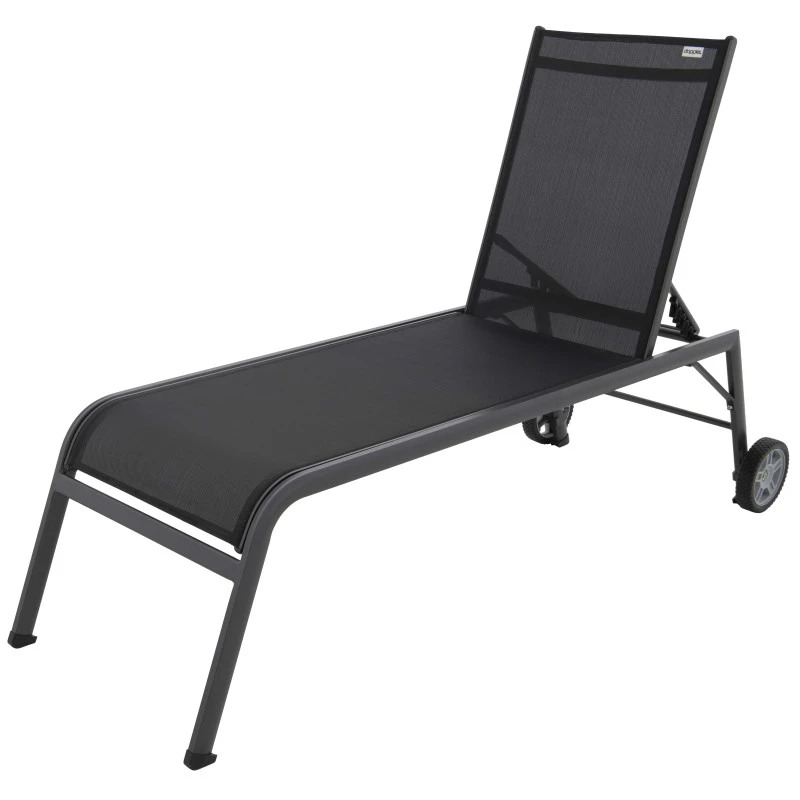 Kovové lehátko Doppler EXPERT s kolečky