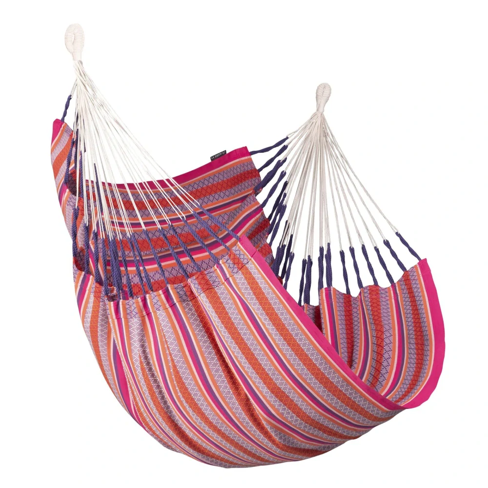 Houpací sedačka - La Siesta Cumbia Comfort Organic flamingo