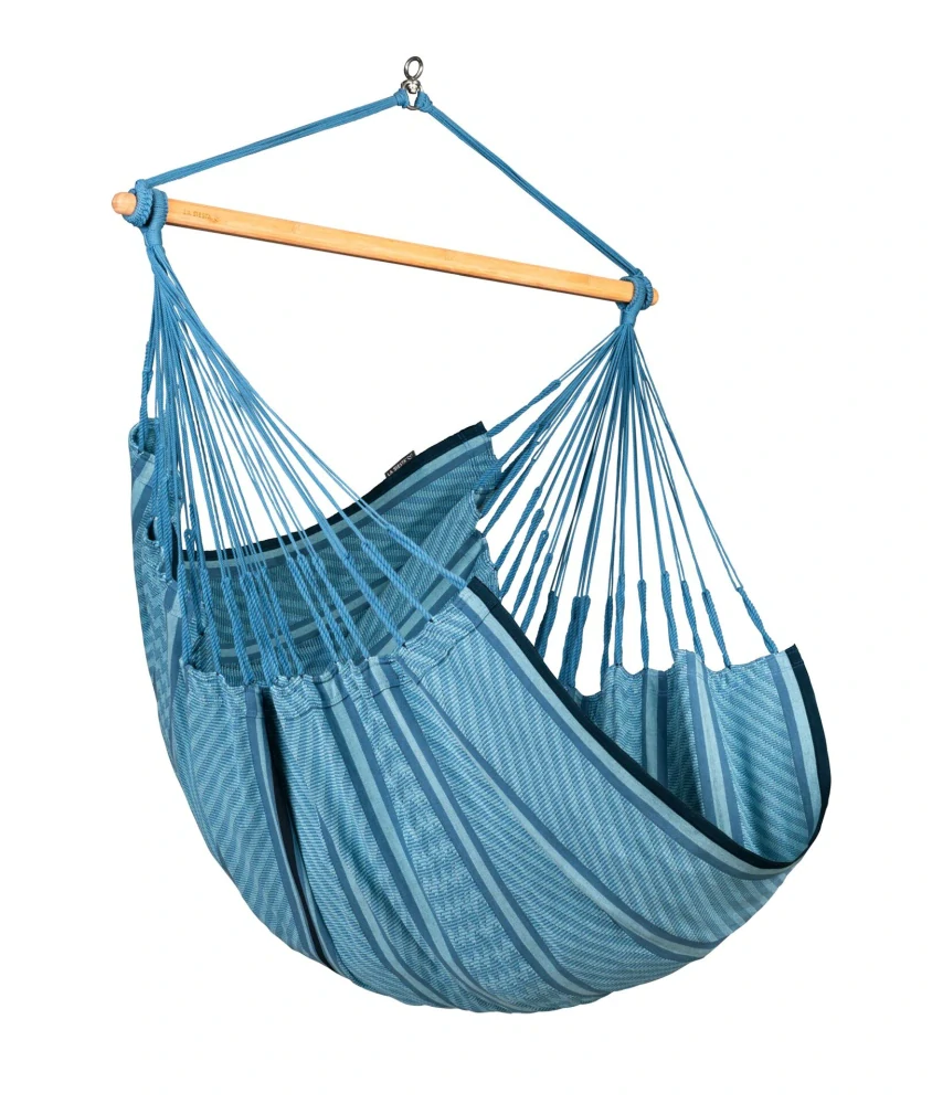 Houpací sedačka - La Siesta Habana Comfort Pattern bluezebra