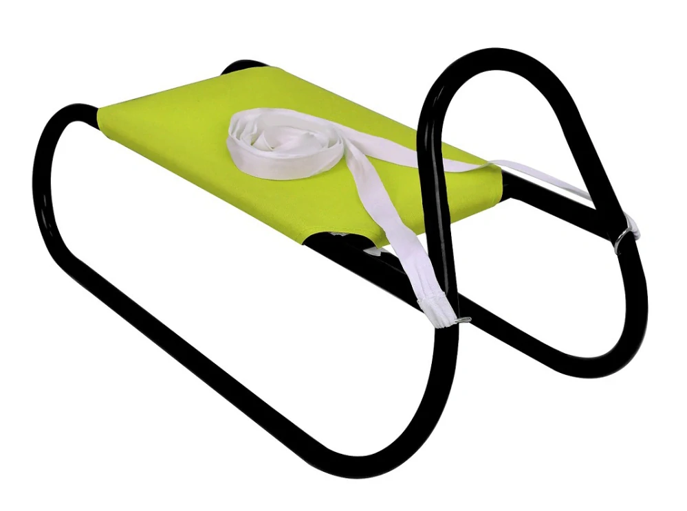 Kovové saně 62 cm RULYT zeleno-černé