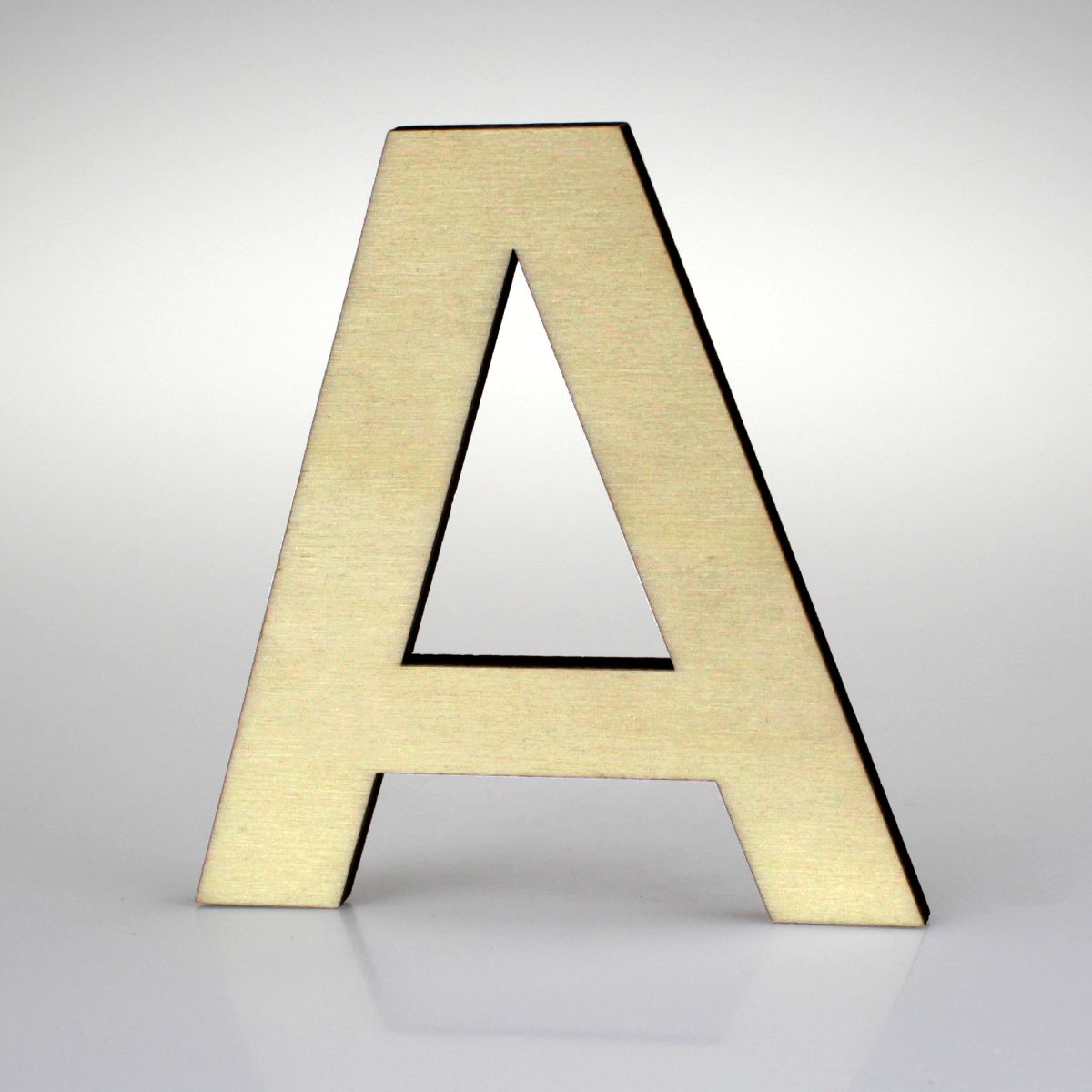 Domovní číslo A popisné Dřevěné přírodní EUROMODE