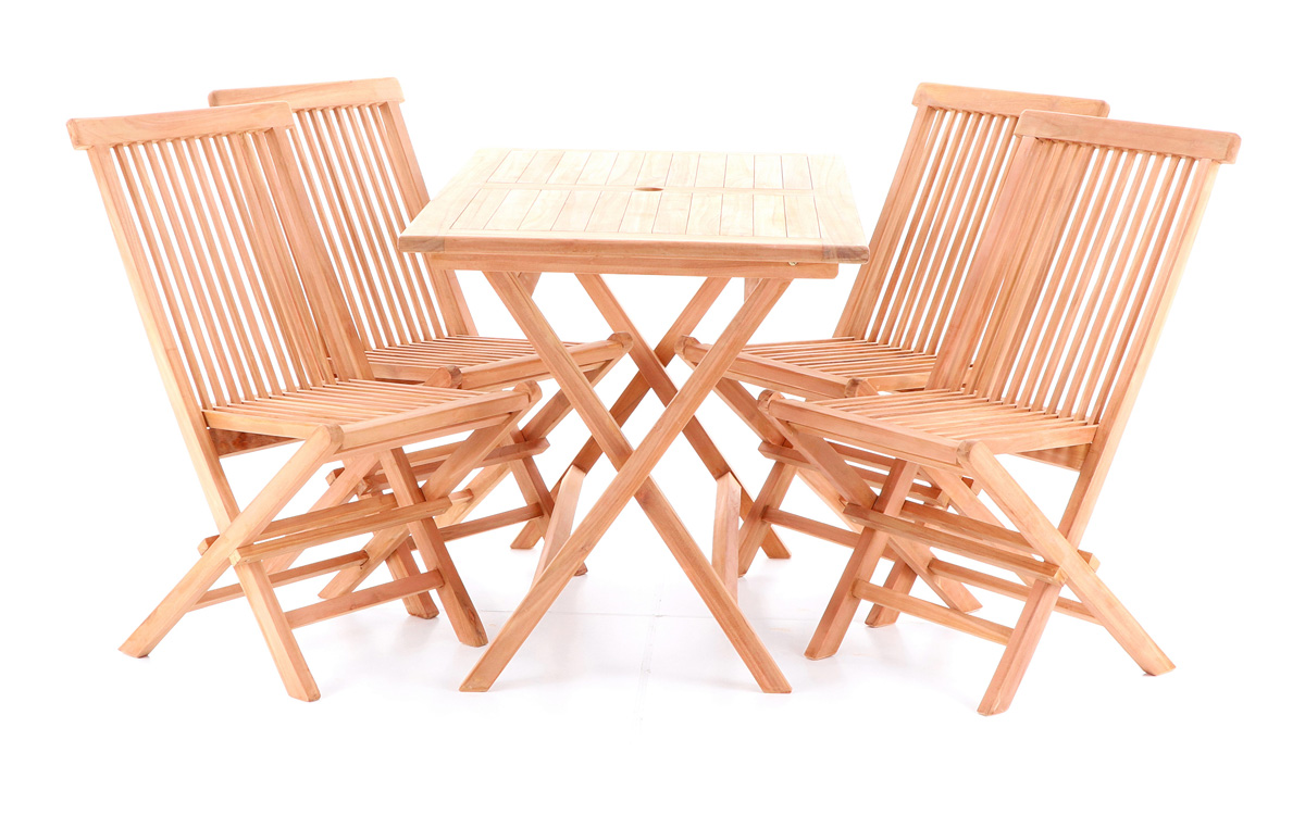 Stolová sestava TEAK POHODA SET 4 V-garden 
