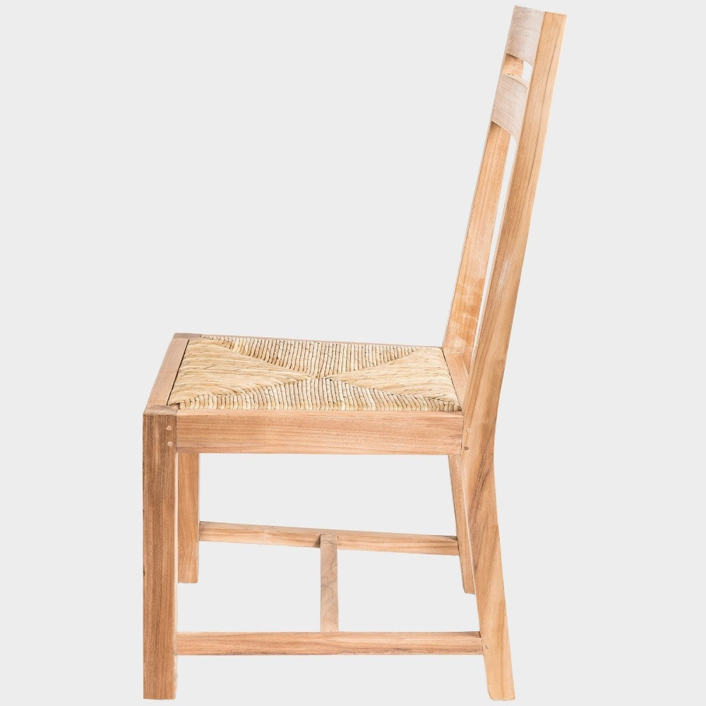 NANDA XL- teaková židle s výpletem Fakopa