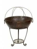 Ochranný obal na ohniště Kadai průměr 60 se vzpěrou