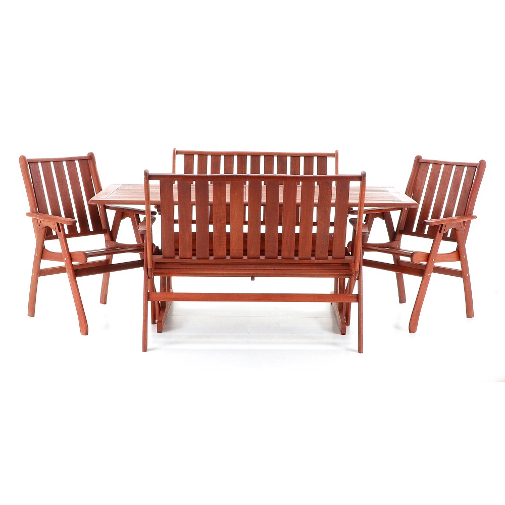 Stolová sestava Meranti Combi Victoria SET 6 V-garden