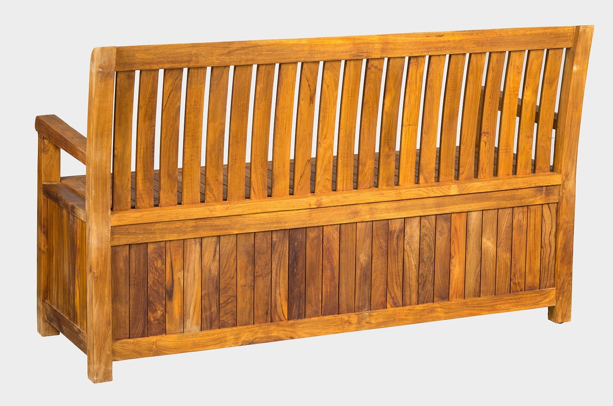 PIETRO 150 - lavice z teaku s úložným prostorem Fakopa