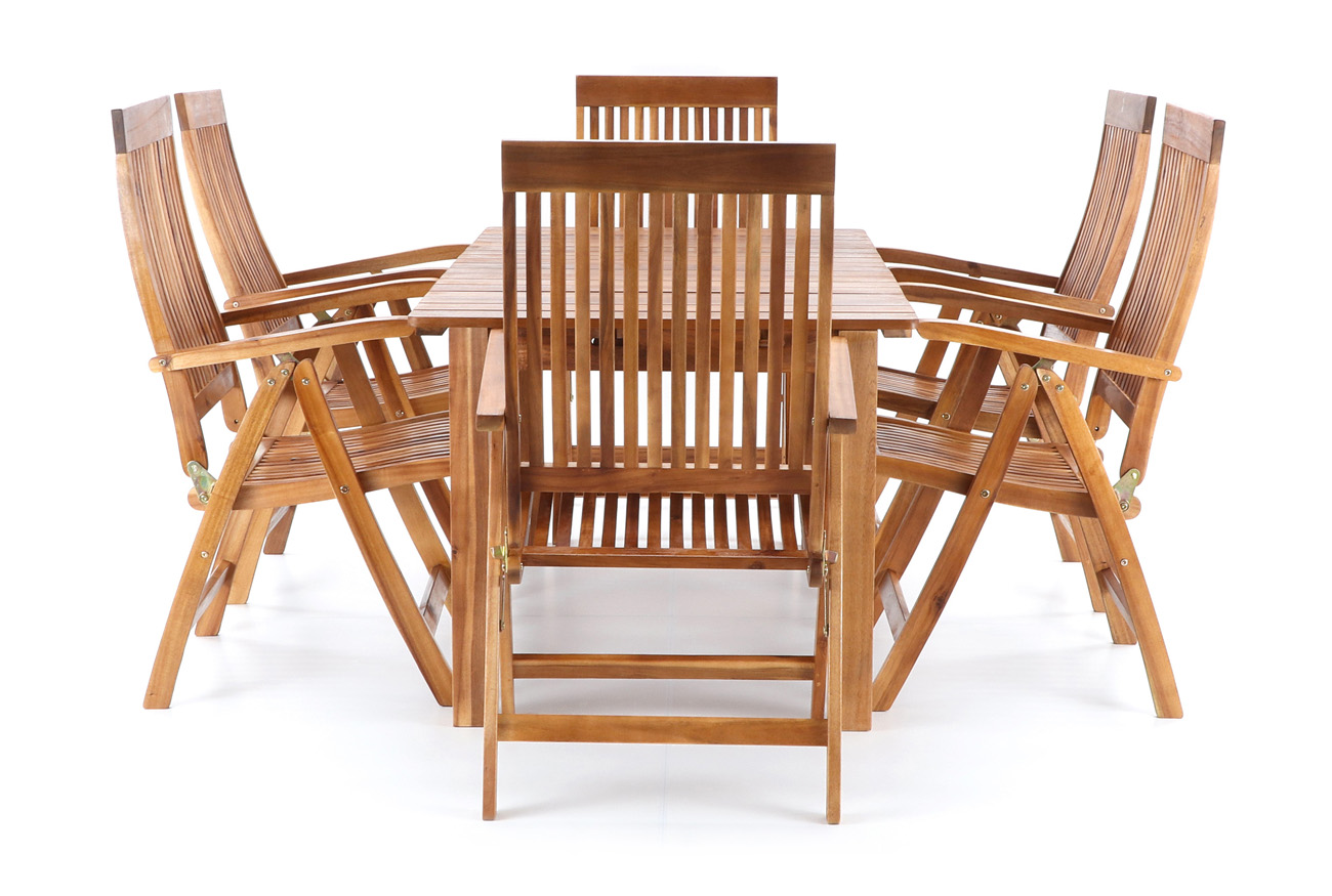 Stolová sestava Torino VeGA set 6 V-garden