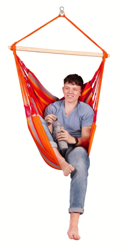 Houpací sedačka - La Siesta Domingo Basic Caribic lime