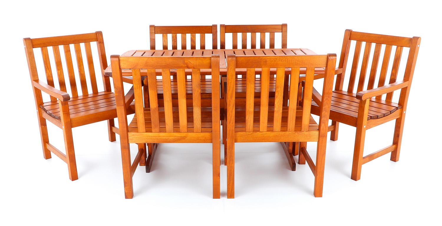 Stolová sestava VeGA COTSWOLD SET 6 V-garden