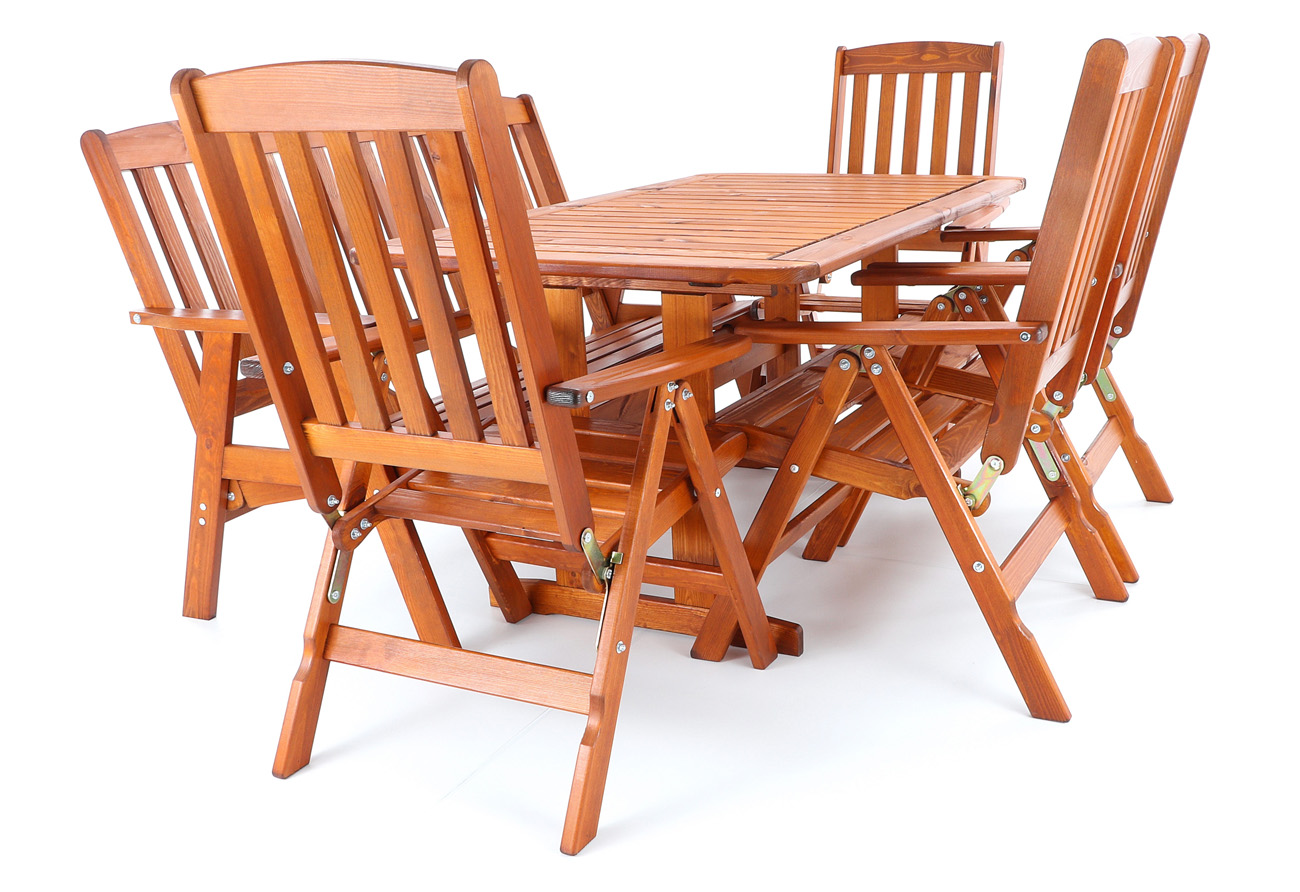 Stolová sestava VeGA OSCAR DeLuxe SET 7 V-garden