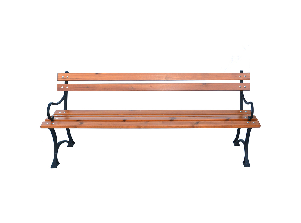 Parková lavice s područkami Rojaplast