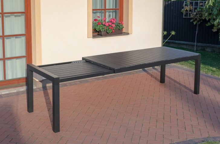 Rozkládací masivní stůl GRANDE PASTO XXL TEXIM