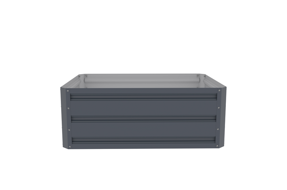 Vyvýšený záhon plechový 80x60cm Rojaplast