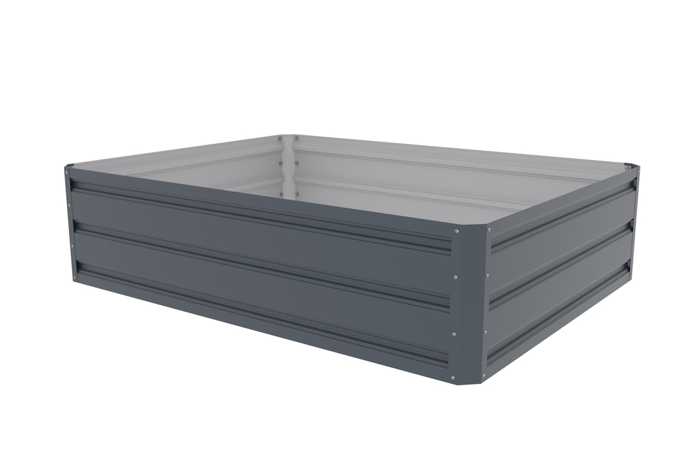 Vyvýšený záhon plechový 120x90cm Rojaplast