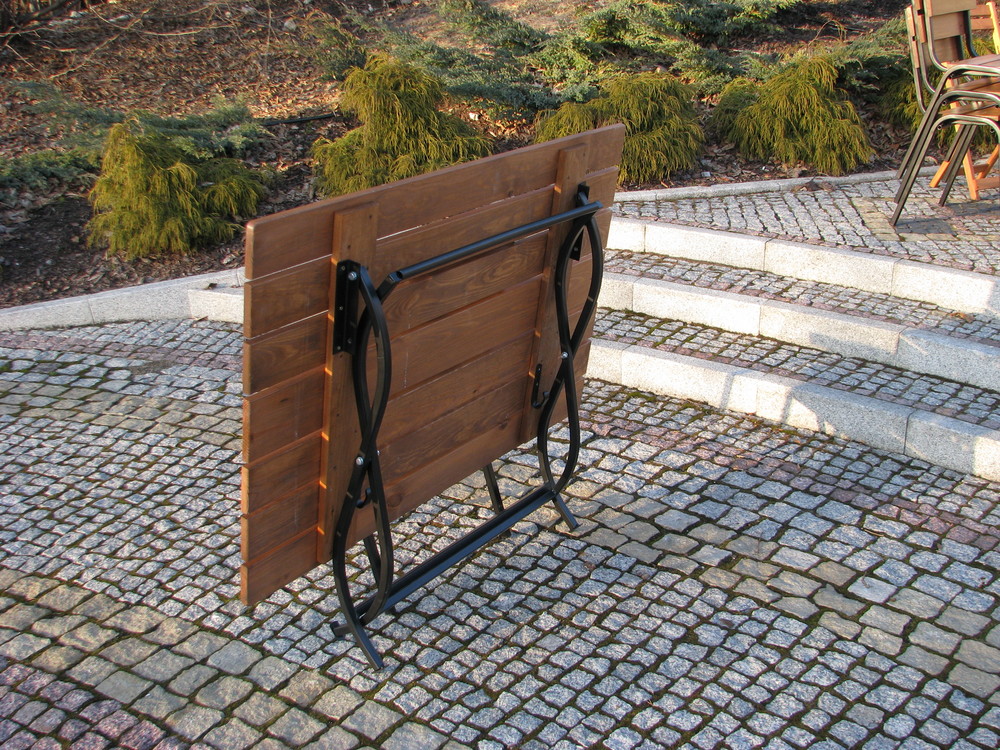 Zahradní stůl WEEKEND skládací Rojaplast