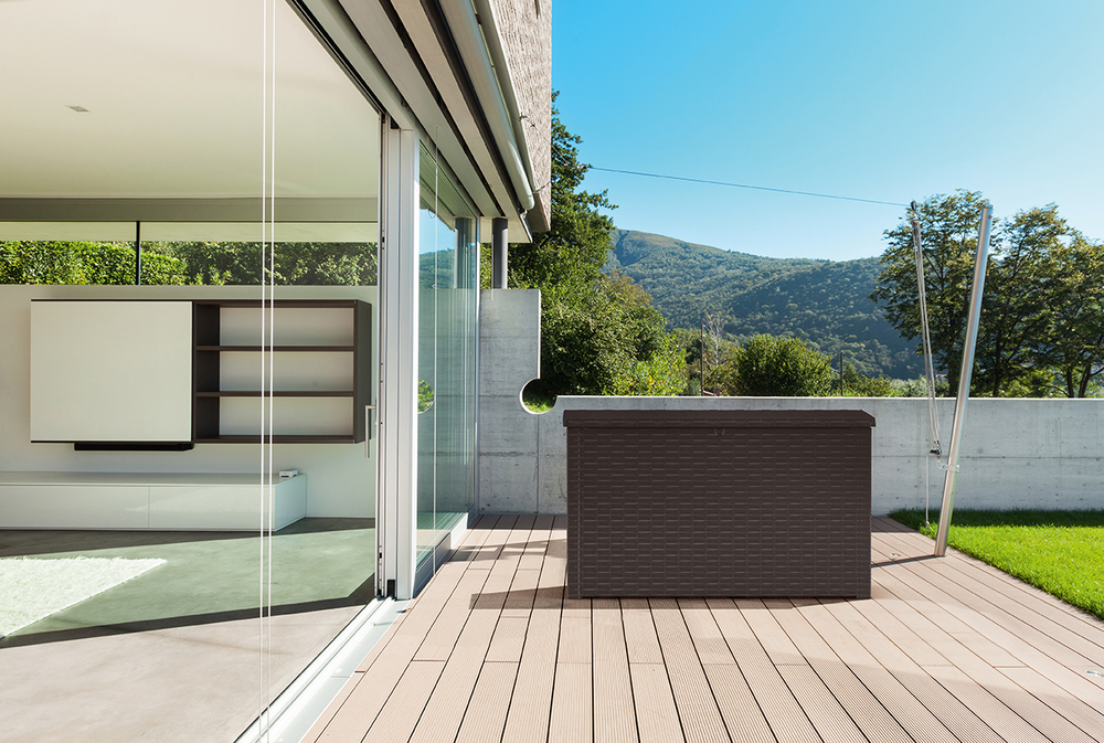 Box Java hnědý 850L Keter