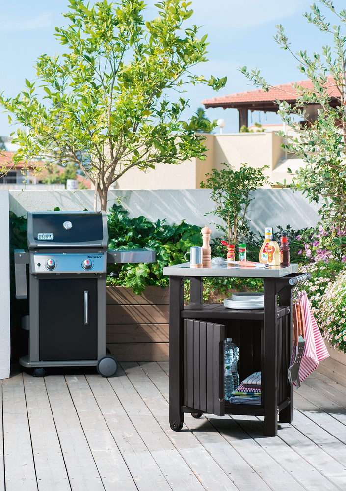 Stůl Unity 105L grafit Keter