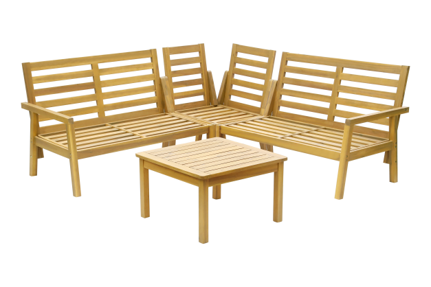 Zahradní set dřevěný ALLISON Rojaplast