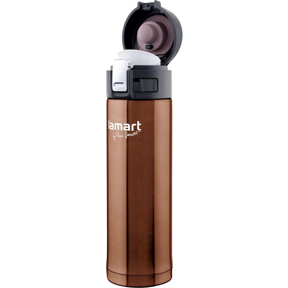 Termoska Branche 0,42L hnědá LT4064 LAMART