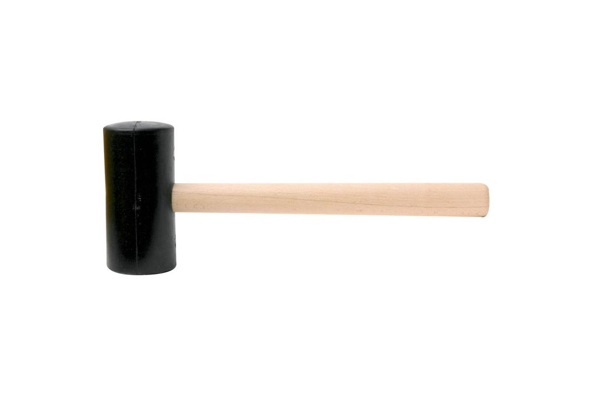 Palice gumová PROFI 0,8 kg, 65 mm, dřevěná násada