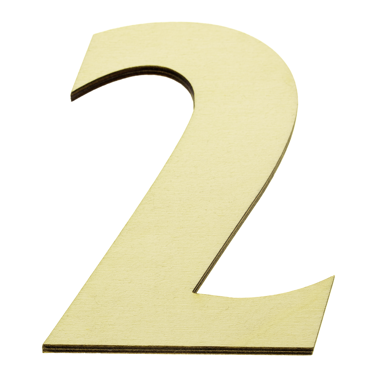 Domovní číslo 2 popisné Dřevěné přírodní FRANCE