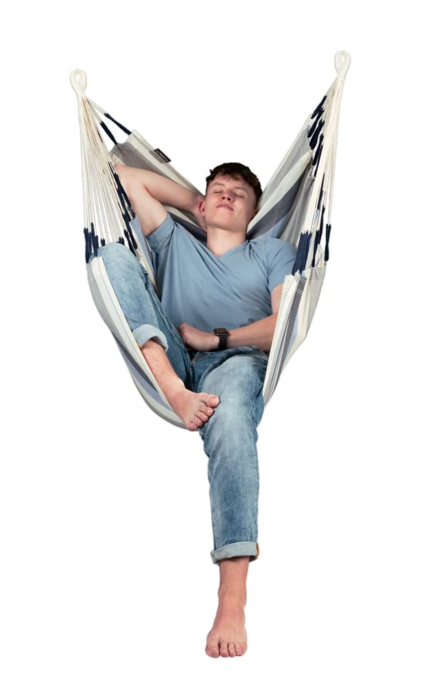 Houpací sedačka - La Siesta Cumbia Basic Outdoor seasalt