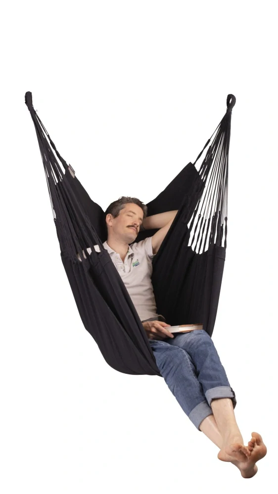 Houpací sedačka - La Siesta Cumbia Comfort Organic onyx