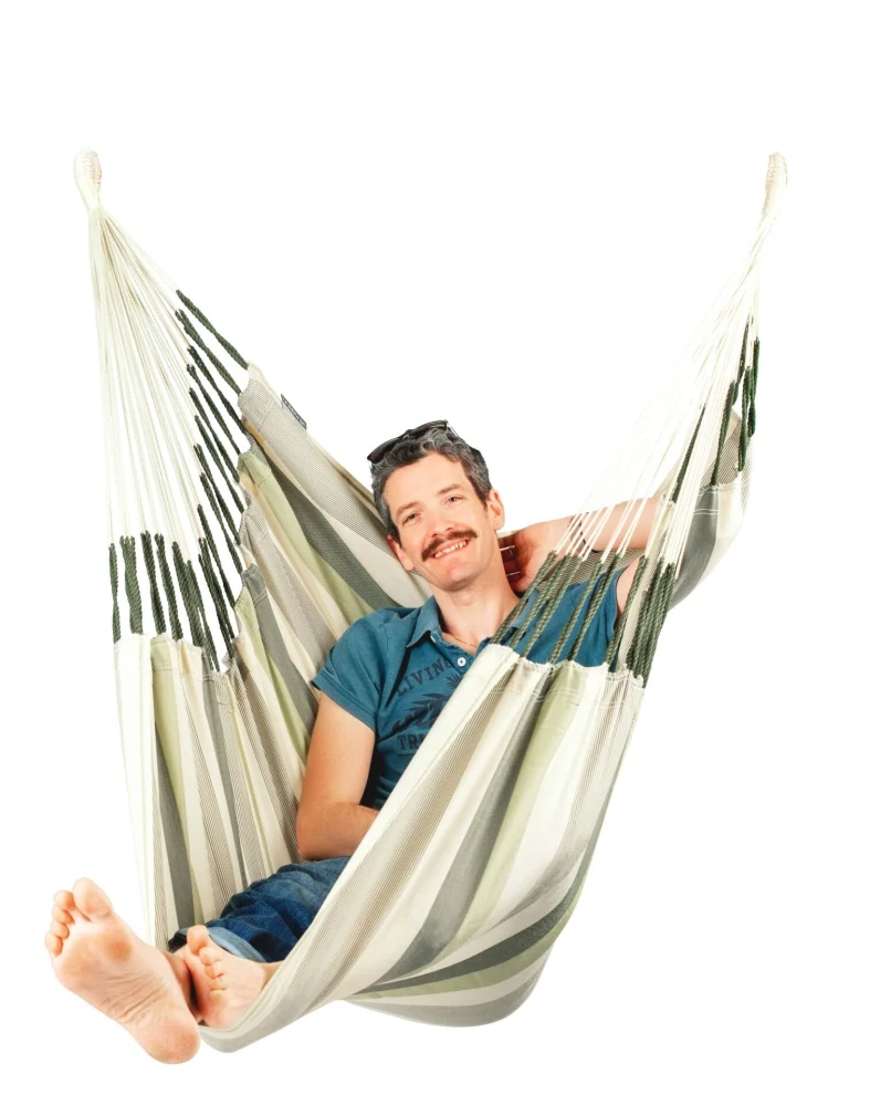Houpací sedačka - La Siesta Cumbia Comfort Outdoor cedar