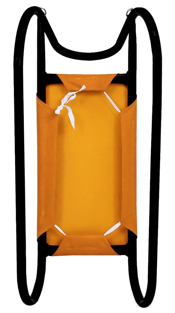 Kovové saně 62 cm RULYT oranžovo-černé