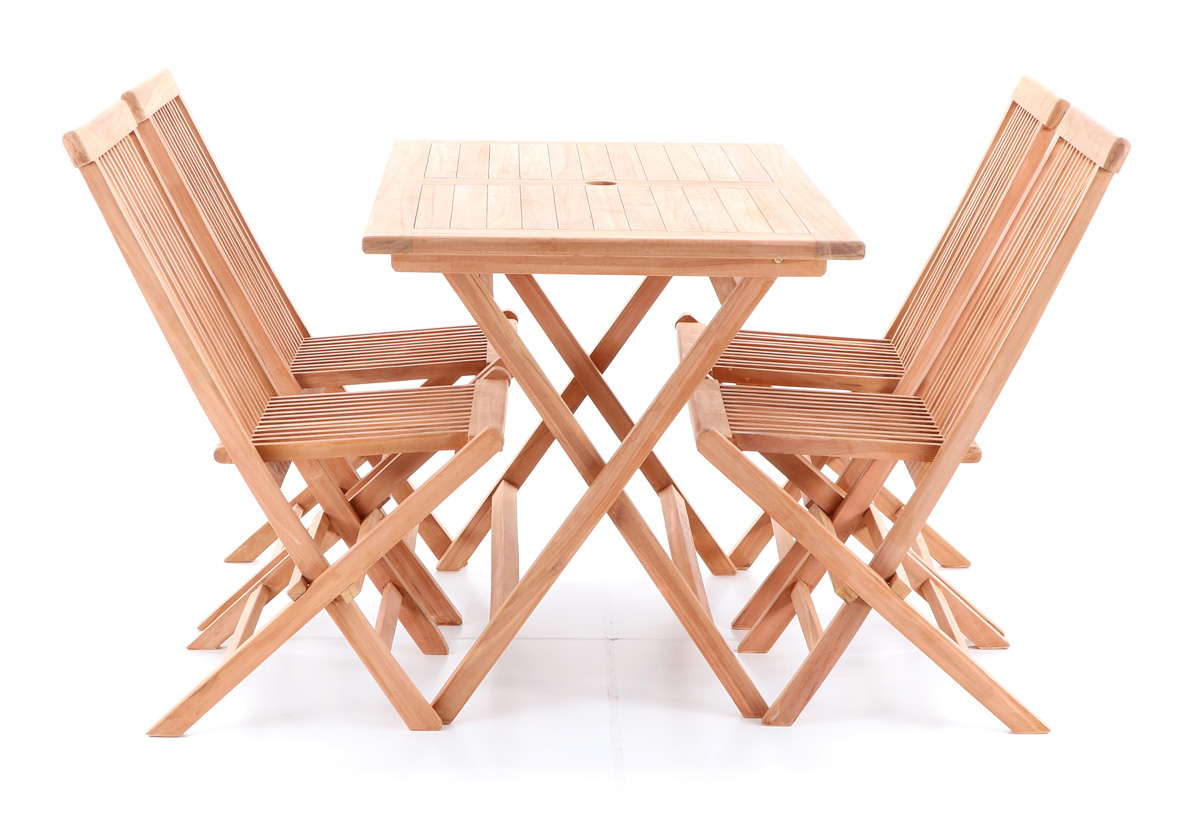 Stolová sestava TEAK POHODA SET 4 V-garden 