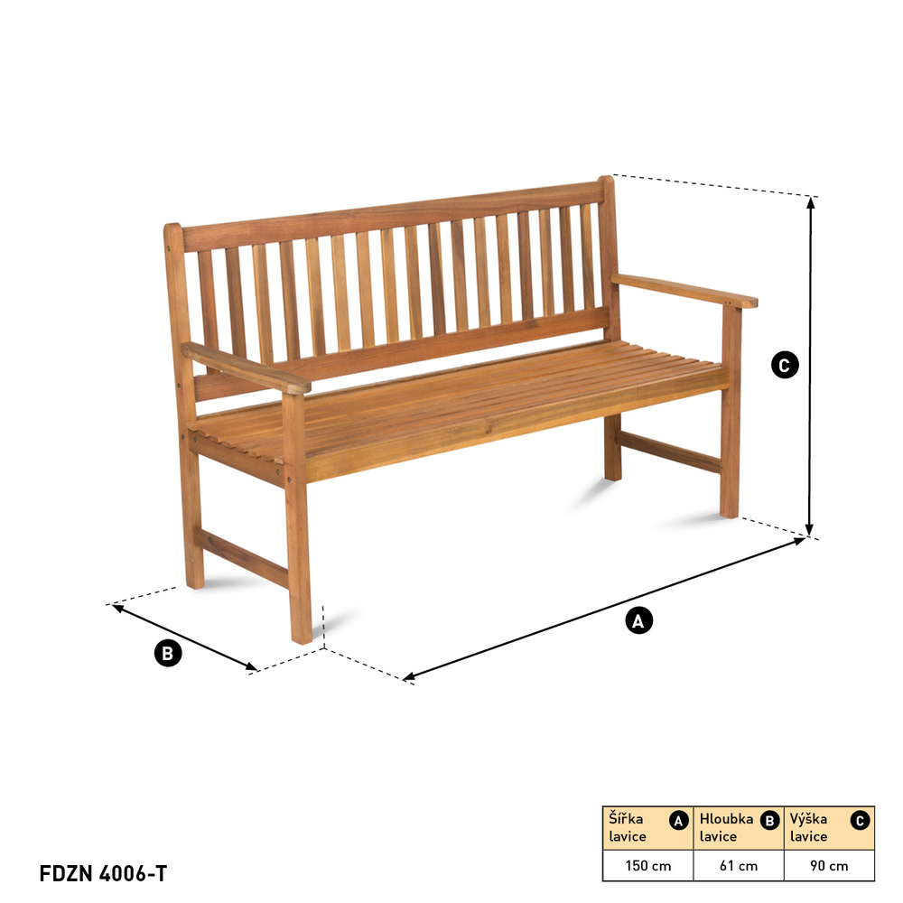 Sestava zahradního nábytku CARMEN II - T Fieldmann