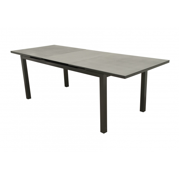 Stůl Doppler FIRENZE rozkládací 180/240x90, sklo