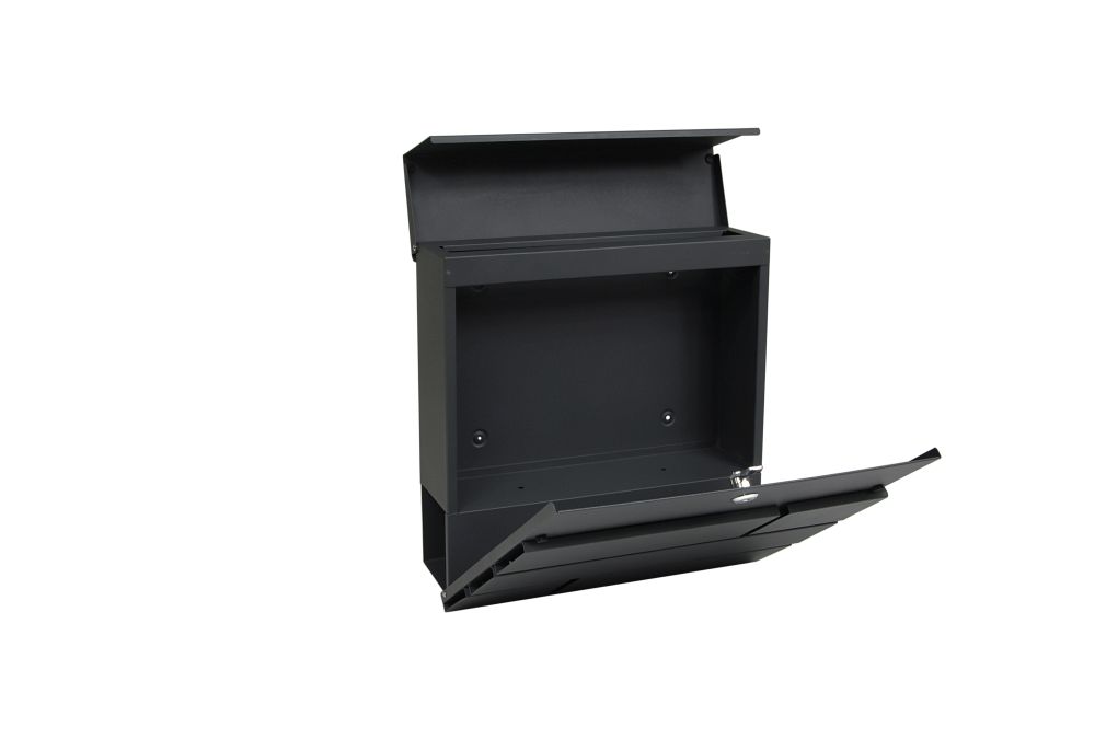 Ocelová poštovní schránka Richter BK.932.AM s tubusem