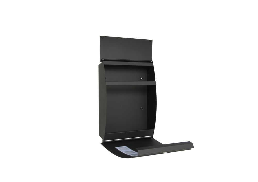 Ocelová poštovní schránka Richter BK.931.G.C s průhledítky