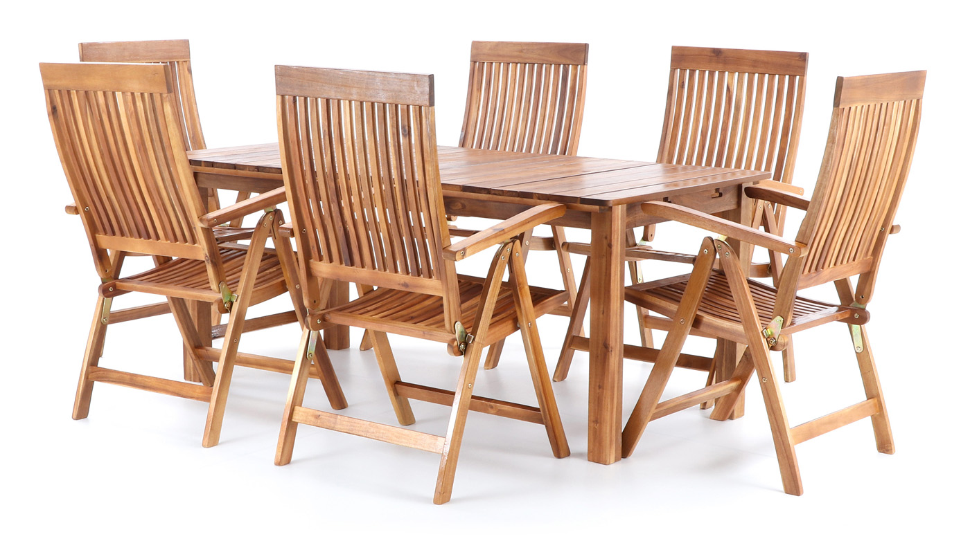 Stolová sestava Torino VeGA set 6 V-garden