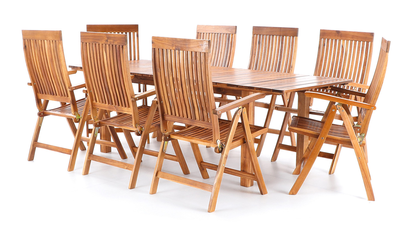 Stolová sestava Torino VeGA set 8 V-garden